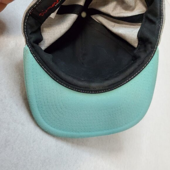 Diamond Supply Co. Brilliant Logo Black Men's Sport Snapback Hat Gray Mint Gren - Picture 10 of 10
